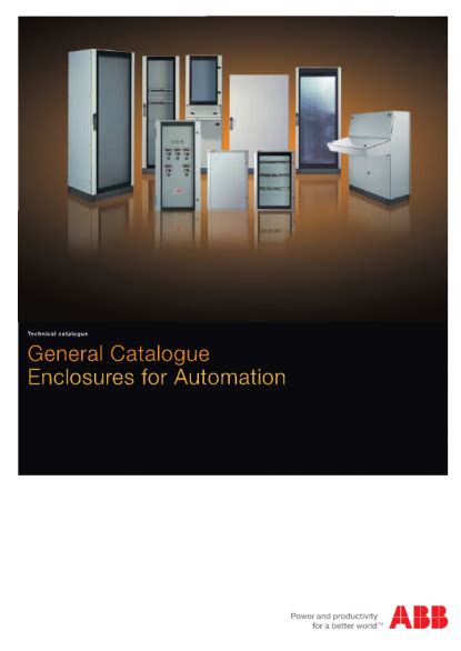 abb enclosures catalogue pdf